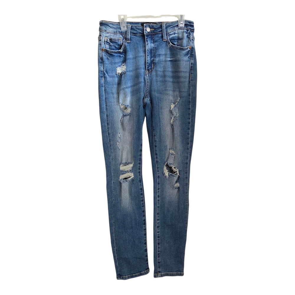 Judy Blue Boyfriend Fit Distressed Jeans Size 28